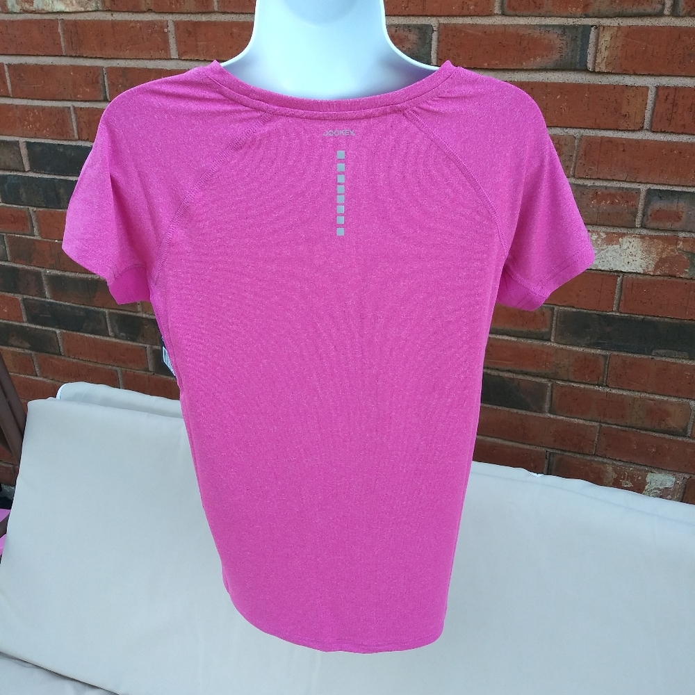Jockey Meteor Performance T-Shirt Workout Tee Top - Picture 3 of 4